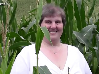 Masturbation in a cornfield or ordinary rural life.