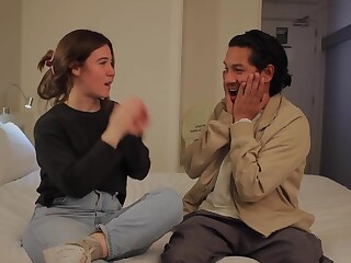 Spanish Cutie Takes Cock in Steamy Hotel Porn