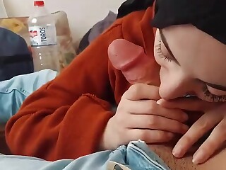 Turkish Secretary Deepthroats Her Boss Thick Cock