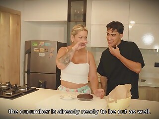 Catasanchez Blonde MILF Brutal Kitchen Counter Fuck