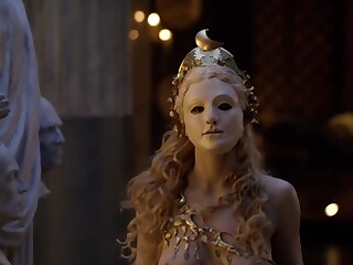 Spartacus beauties riding hard in raw scenes