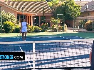 French MILF Cassie Del Isla Fucks Stepson After Tennis