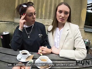 European Sluts Picked Up For Abandoned Anal Threesome